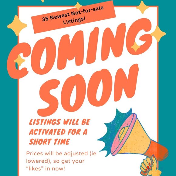 35 Items Coming Soon! - Picture 1 of 1